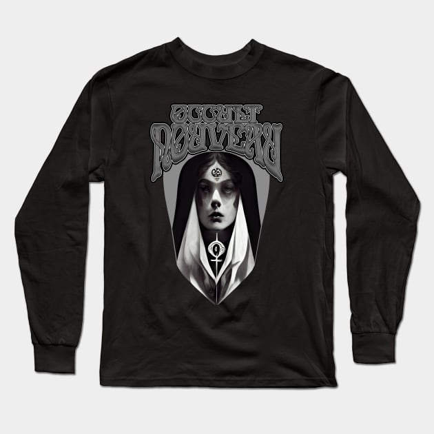 Occult Nouveau - High Priestess of the Twilight Long Sleeve T-Shirt by AltrusianGrace